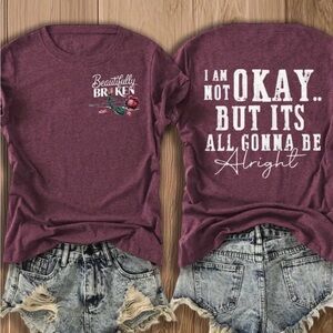 Graphic T-Shirt with Inspirational Quote